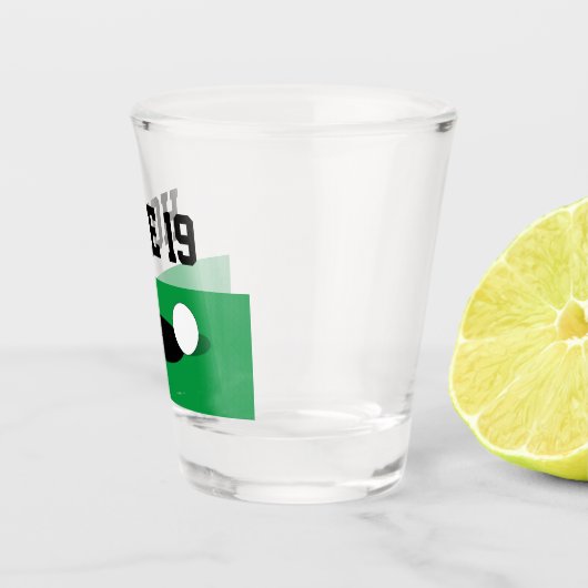 Funny golf shot-cadeau voor golfers shot glas (Rechts)