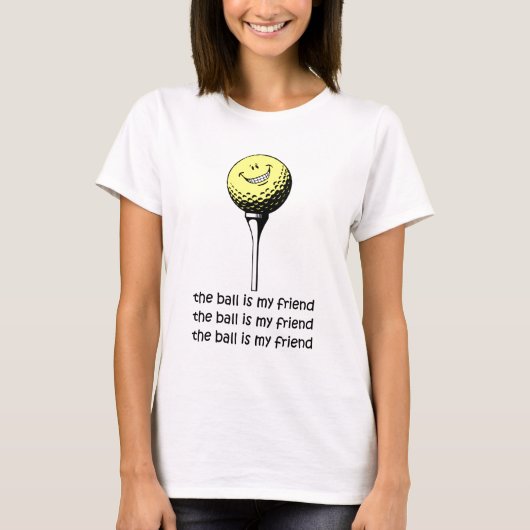 Funny golf t-shirt (Voorkant)