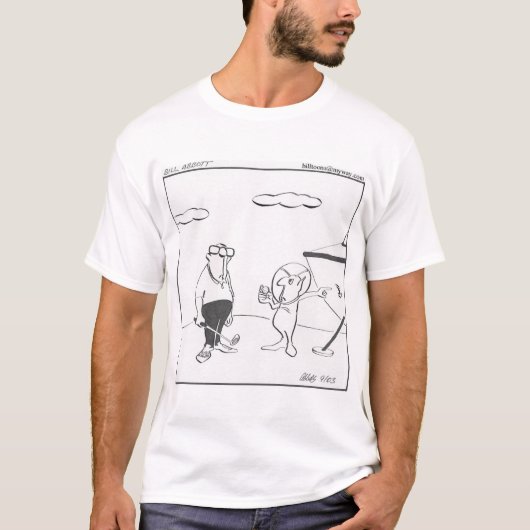 Funny Golf T-Shirt (Voorkant)