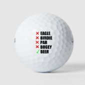 Funny golf term golfballen (Voorkant)