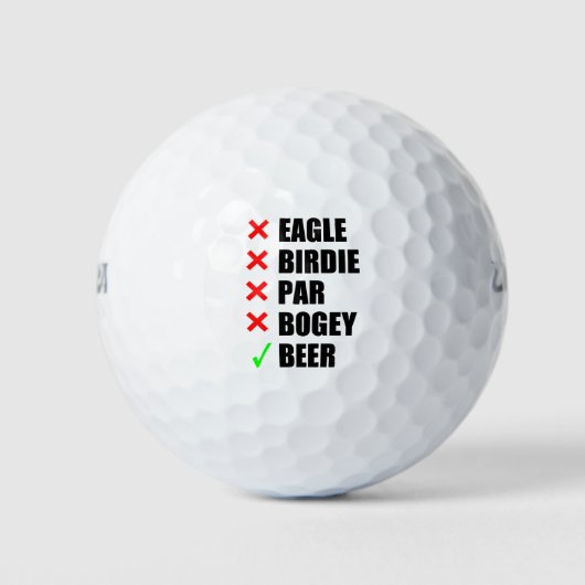 Funny golf term golfballen (Voorkant)