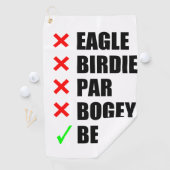 Funny golf term golfhanddoek (Insitu)