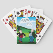 Funny Golf Thék Poker speelkaards Deck Pokerkaarten (Achterkant)