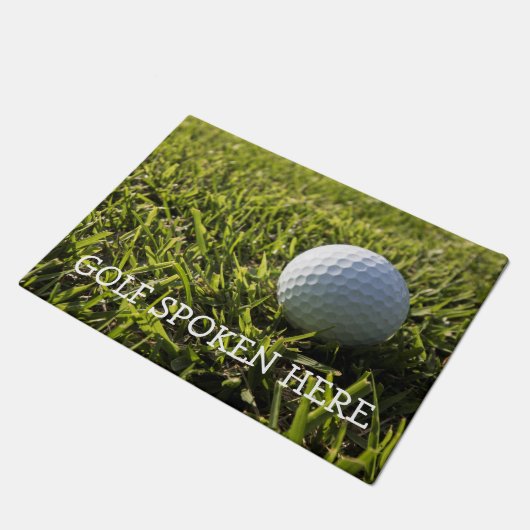 Funny Golf Theme House Front Deurmat (Schuin)
