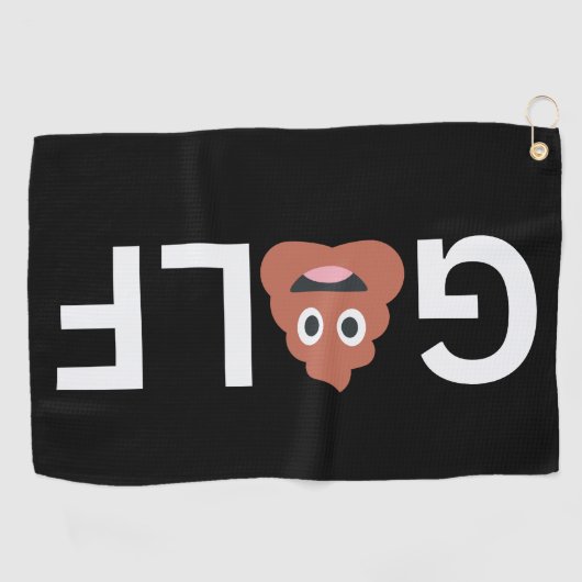 Funny Golf Towel Golfhanddoek (Horizontaal)
