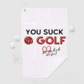 Funny Golf Towel Golfhanddoek (Insitu)