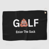 Funny Golf Towel Golfhanddoek (Horizontaal)