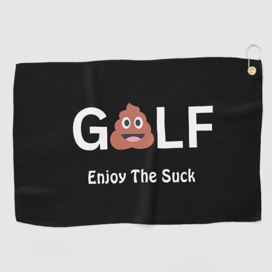 Funny Golf Towel Golfhanddoek (Horizontaal)