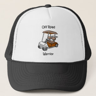 Funny golf trucker pet