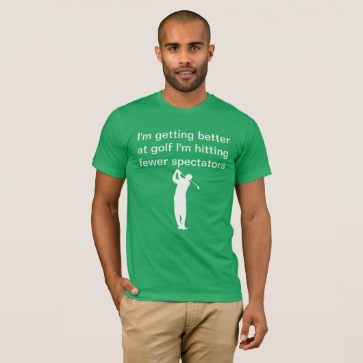 Funny Golf Tshirts (Voorkant volledig)