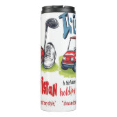 Funny Golf Tumbler Thermosbeker (Achterkant)