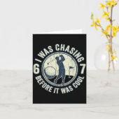 Funny Golfer 67 Meme Golf Joke Chasing 67 Kaart (Gele Bloem)