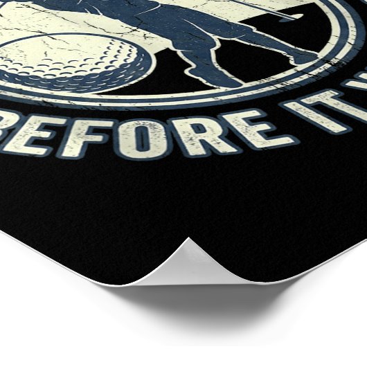 Funny Golfer 67 Meme Golf Joke Chasing 67  Poster (Hoek)