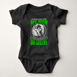 Funny Golfer Course Quote Golf Player Humor Romper