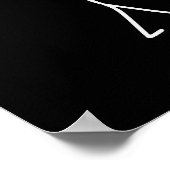 Funny Golfer Golf Lovers Tee - Stick Figure No Gol Poster (Hoek)