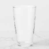 Funny Golfer Life Gezegde Retro Style Man Glas (Links)