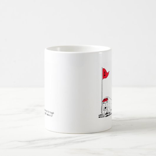 Funny Golfing Dog Mok (Center)