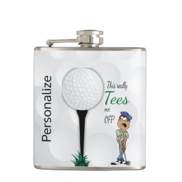 Funny Golfing - Echt T-shirt me af Heupfles