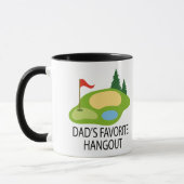 Funny Golfing Golf Course Dad's Hangout Gift Mok (Links)