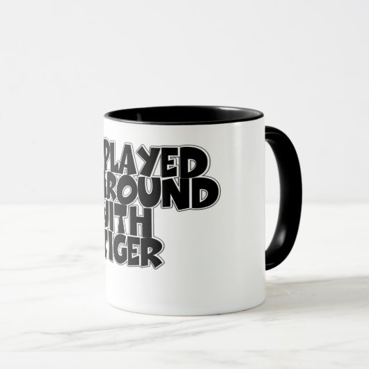 Funny golfing mok (Voorkant rechts)