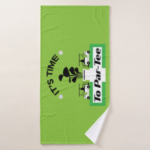 Funny Golfing Pros Golfing Fanatics Sports Badhanddoek