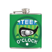 Funny Golfing Pros Golfing Fanatics Sports Flask Heupfles (Voorkant)