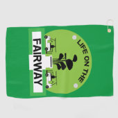 Funny Golfing Pros Golfing Fanatics Sports Golfhanddoek (Horizontaal)