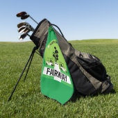 Funny Golfing Pros Golfing Fanatics Sports Golfhanddoek (Groen)