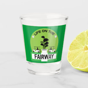 Funny Golfing Pros Golfing Fanatics Sports Shot Glas
