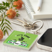 Funny Golfing Pros Golfing Fanatics Sports Sleutelhanger (Voorkant Rechts)