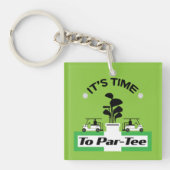 Funny Golfing Pros Golfing Fanatics Sports Sleutelhanger (Voorkant)