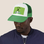 Funny Golfing Pros Golfing Fanatics Sports Trucker Pet (In situ)