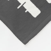 Funny Golfing Quote I Play Golf And I Know Things Fleece Deken (Hoek)