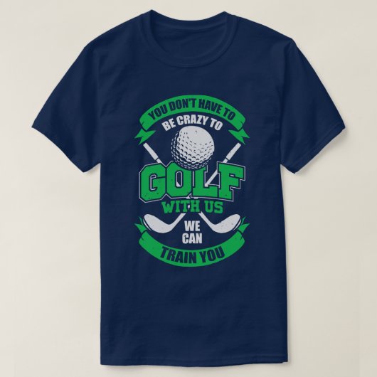 Funny Golfing Team Golf Player Gift T-shirt (Design voorkant)