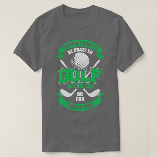 Funny Golfing Team Golf Player Gift T-shirt (Design voorkant)