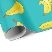 Funny Gone Bananas geïllustreerd patroon Cadeaupapier (Rol Hoek)