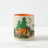 Funny Gone Camping Funny Mug Mok (Midden)