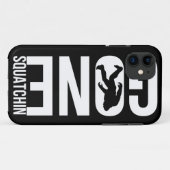 Funny Gone Squatchin Case-Mate iPhone Case (Achterkant (horizontaal))