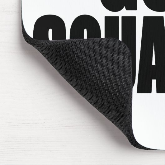 Funny GONE SQUATCHIN Design Special *BOBO* Edition Muismat (Hoek)