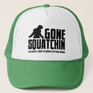 Funny GONE SQUATCHIN Pet voor Bigfoot Believers