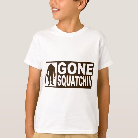 Funny GONE SQUATCHIN Shirt Special *BOBO* Edition (Voorkant)