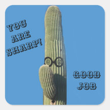 Funny Good Job Cactus Humoureus Arizona