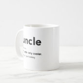 Funny Goom Definition Print Koffiemok (Voorkant links)