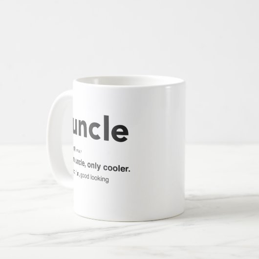 Funny Goom Definition Print Koffiemok (Voorkant links)