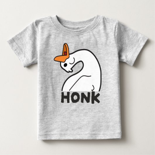 Funny Goose Baby Shirt (Voorkant)