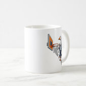 Funny Goose Basketball Player Slam Dunk Lovers Spo Koffiemok (Voorkant rechts)