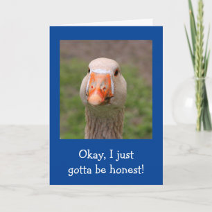 Funny Goose Best Birthday Ever Kaart