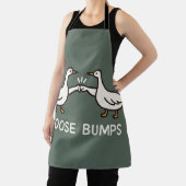 Funny Goose Bumps Cartoon | eerste bobbelganzendie Schort (Insitu)