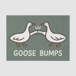 Funny Goose Bumps Cartoon | eerste bobbelganzendie Tissuepapier