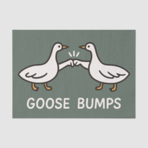 Funny Goose Bumps Cartoon   eerste bobbelganzendie Tissuepapier
